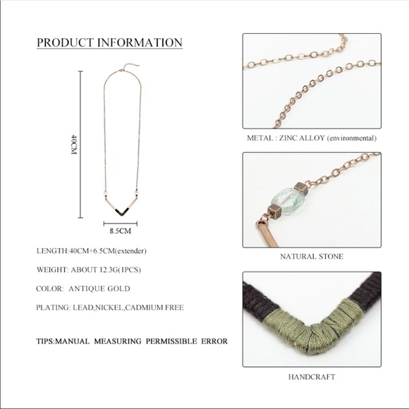 🌈 statement necklace - Picture 3 of 6